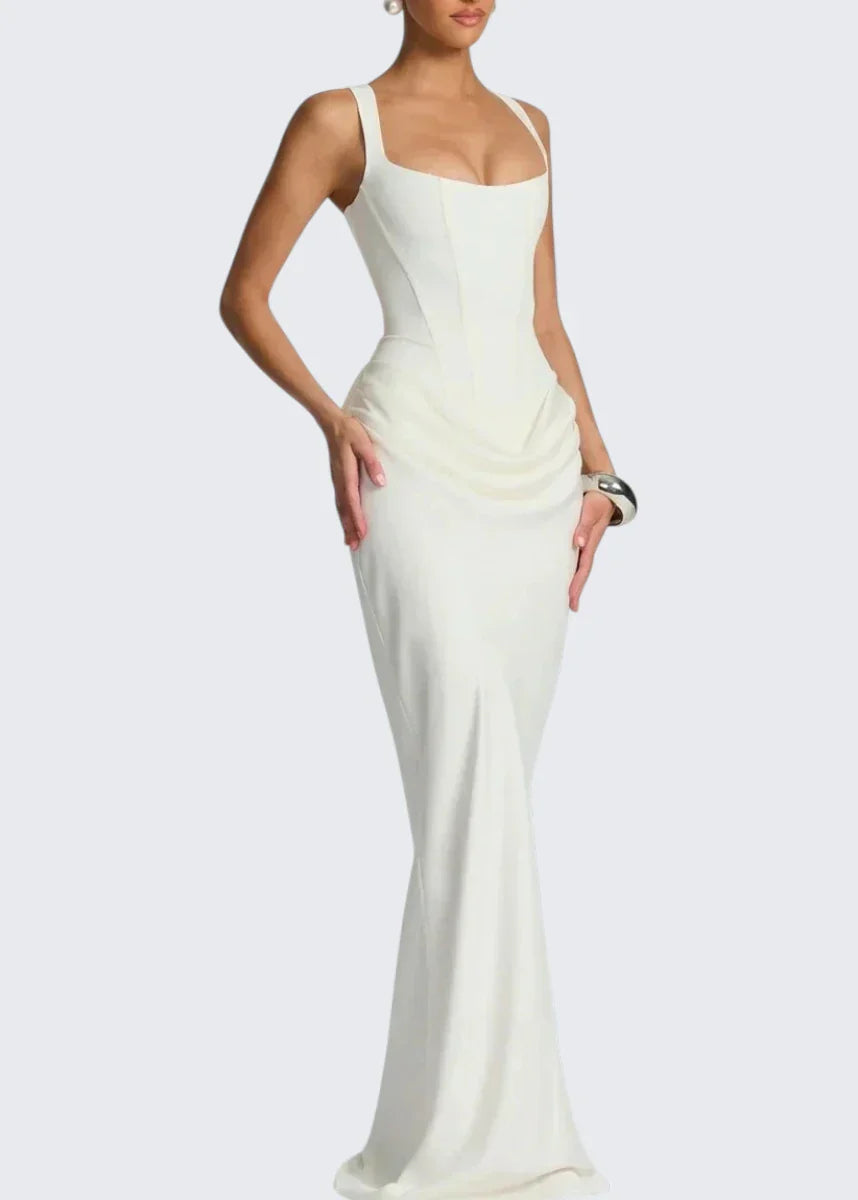 Jessica | Corset Waist Bodycon Evening Gown