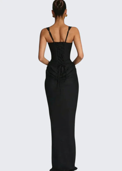 Jessica | Corset Waist Bodycon Evening Gown